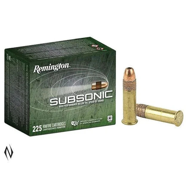 Remington 22 Lr 40GR Lv Cphp Subsonic 225 Pk 1050FPS