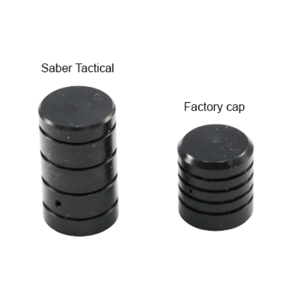 SABER TACTICAL EXTENDED DUST COVER FOR MALE FOSTER FITTING