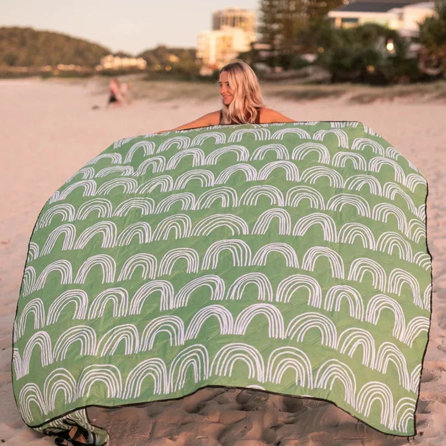 Nakie Recycled Picnic Blanket - Hunt The Night