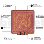 Nakie Recycled Picnic Blanket - Hunt The Night