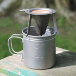 VARGO TITANIUM TRAVEL COFFEE FILTER