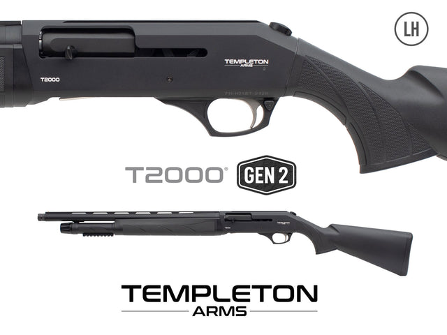 Templeton Arms T2000 Synthetic Gen2 12 Gauge LH Shotgun 5+1 20"