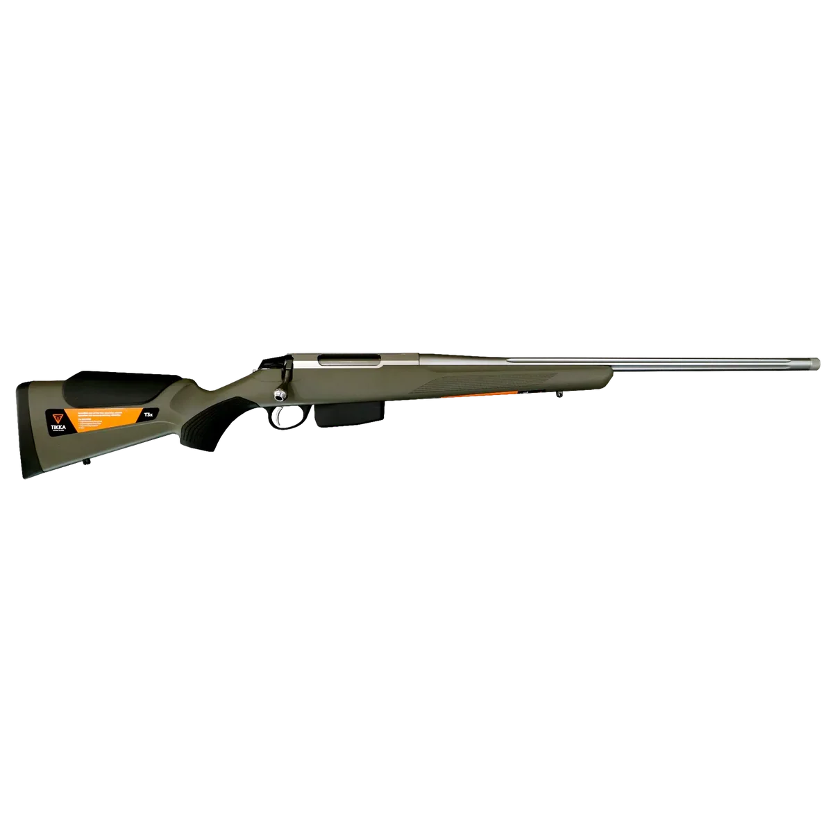 Tikka T3x Aspire Lite Green Stainless Fluted 7mm PRC MT 24.3"