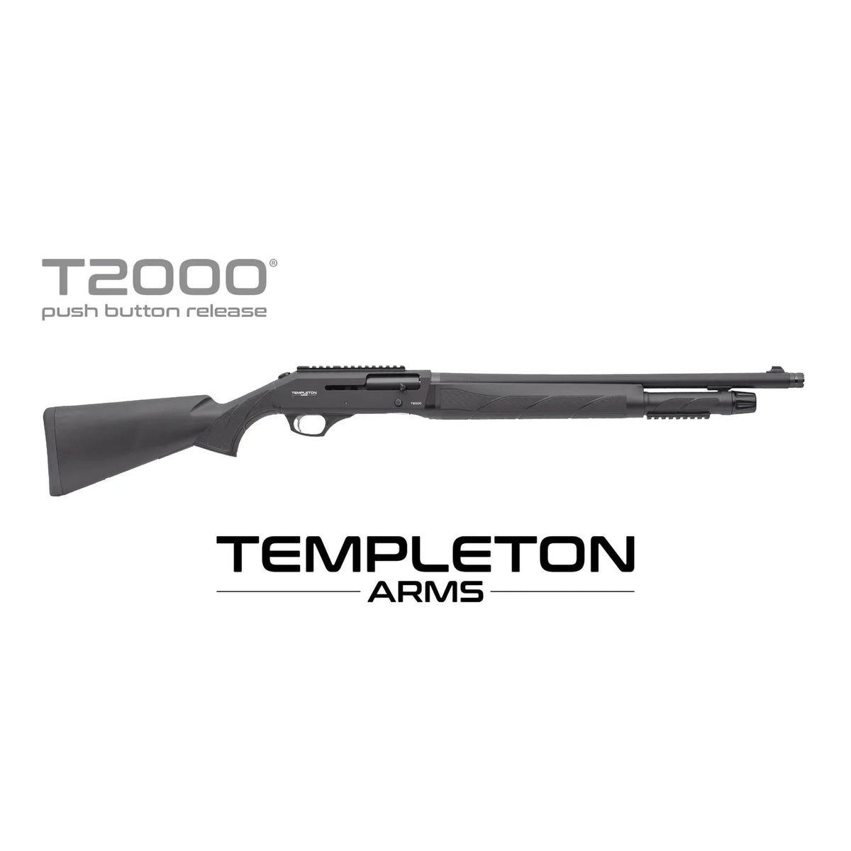 Templeton Arms T2000 Tactical 20 Black Right Hand Shotgun - Hunt The Night