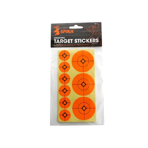 Spika 2" & 1" Adhesive Shooting Targets