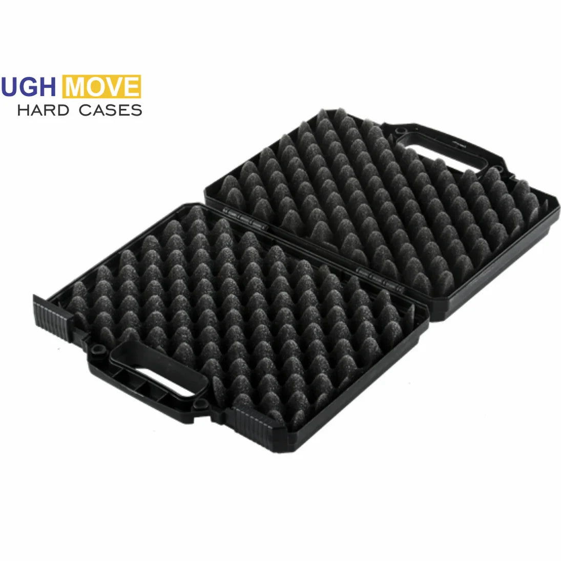 Hand Gun Case - 2 Pistol Hard Case - Black - Hunt The Night