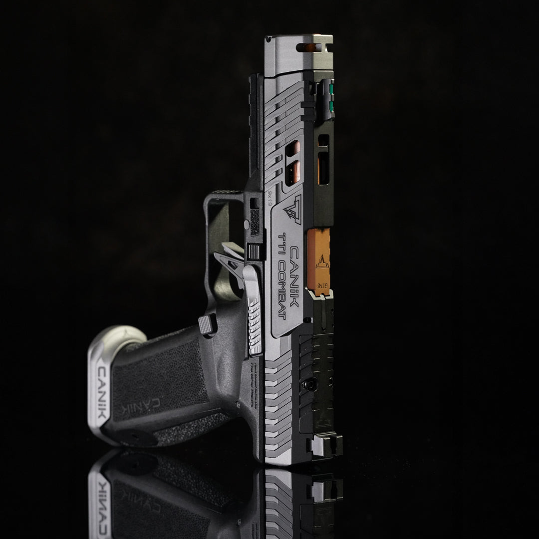 CANIK TTI COMBAT 9MM PISTOL SMOKE 10RND With 3x Magazines