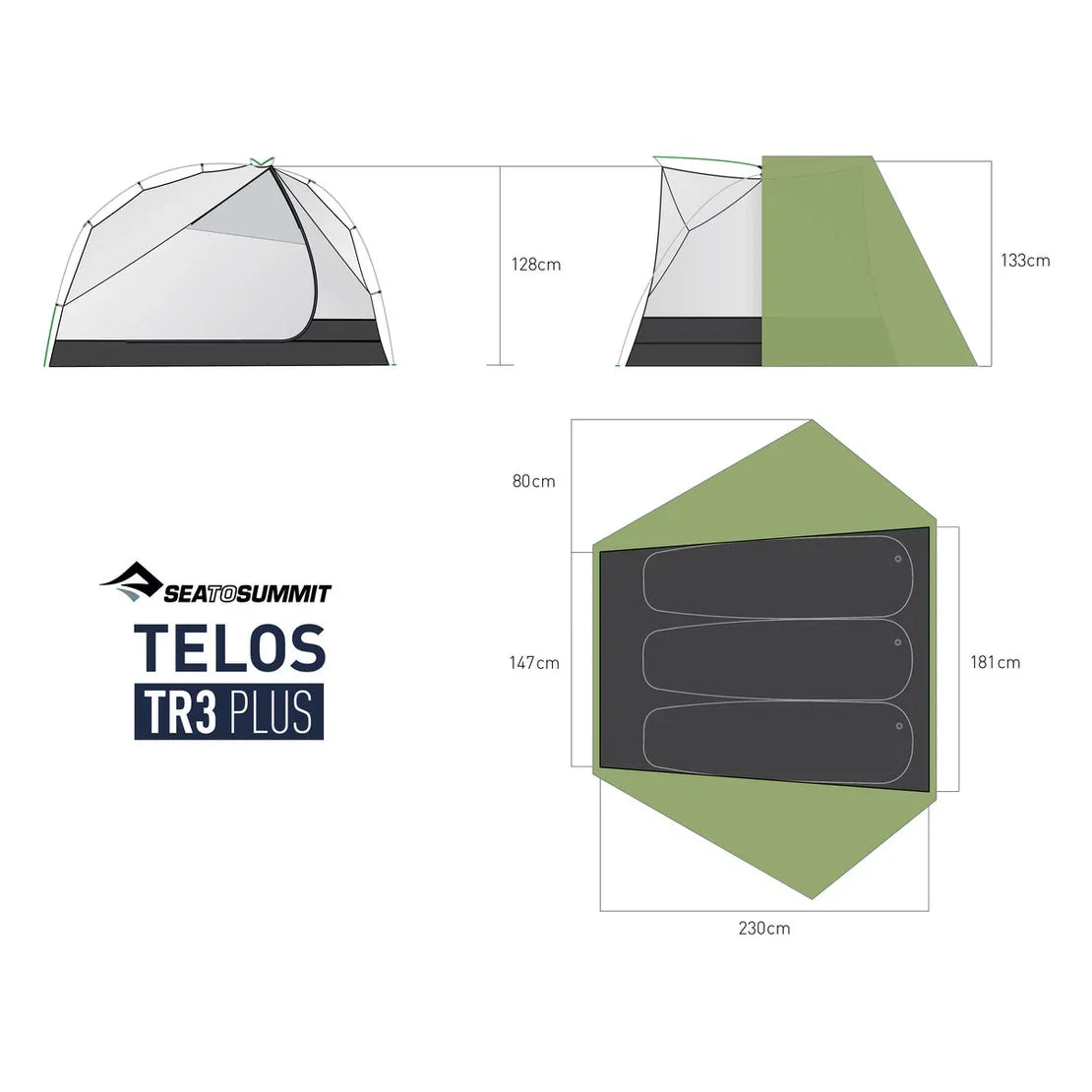 Telos Plus Freestanding Ultralight Tent - Hunt The Night