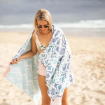 NAKIE SOUND OF SUMMER - RECYCLED SAND FREE BEACH TOWEL - Hunt The Night