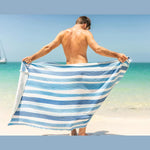NAKIE OCEAN BREEZE - RECYCLED SAND FREE BEACH TOWEL - Hunt The Night