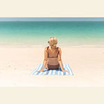 NAKIE OCEAN BREEZE - RECYCLED SAND FREE BEACH TOWEL - Hunt The Night