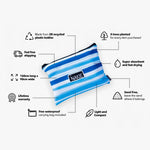 NAKIE OCEAN BREEZE - RECYCLED SAND FREE BEACH TOWEL - Hunt The Night