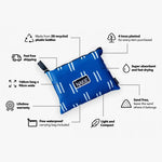 NAKIE SALTY WAVES - RECYCLED SAND FREE BEACH TOWEL - Hunt The Night