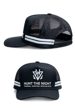 Hunt the Night Trucker Cap - Black/White