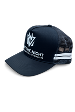Hunt the Night Trucker Cap - Black/White