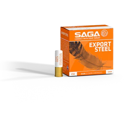 Saga Export Steel 12ga 28gr Steel #8 - Slab Price