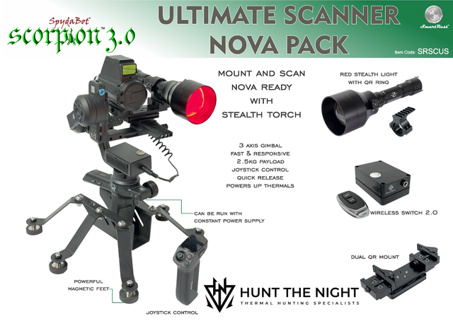 SpydaBot SCORPION 3.0 Ultimate Scanner Pack NOVA Edition