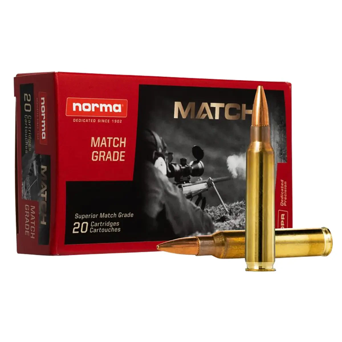Norma 223 Rem 77gr Golden Target 20 Pack Ammunition
