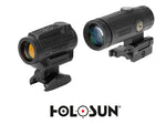 Holosun ARO-EVO-SPR-RD & HM3X Combo, Red SPR Reticle with 3X Magnifier