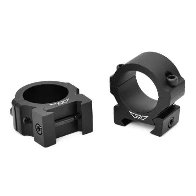 WARNE VAPOR Horizontal 1 Inch LOW Matte rings