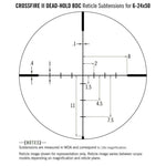 VORTEX CROSSFIRE 6-24X50 BDC AO - Hunt The Night