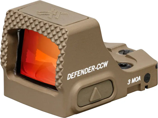 Vortex Defender Ccw 3moa Red Dot Tan