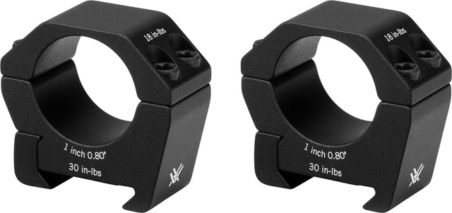 Vortex Sport Riflescope Rings 1" Low (.80")