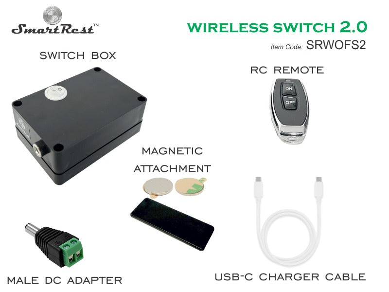Wireless On Off Switch Remote Controlled 2.0 - Without Laser