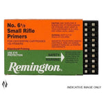 REMINGTON SMALL RIFLE 6.5 BENCH PRIMERS 100 PACK