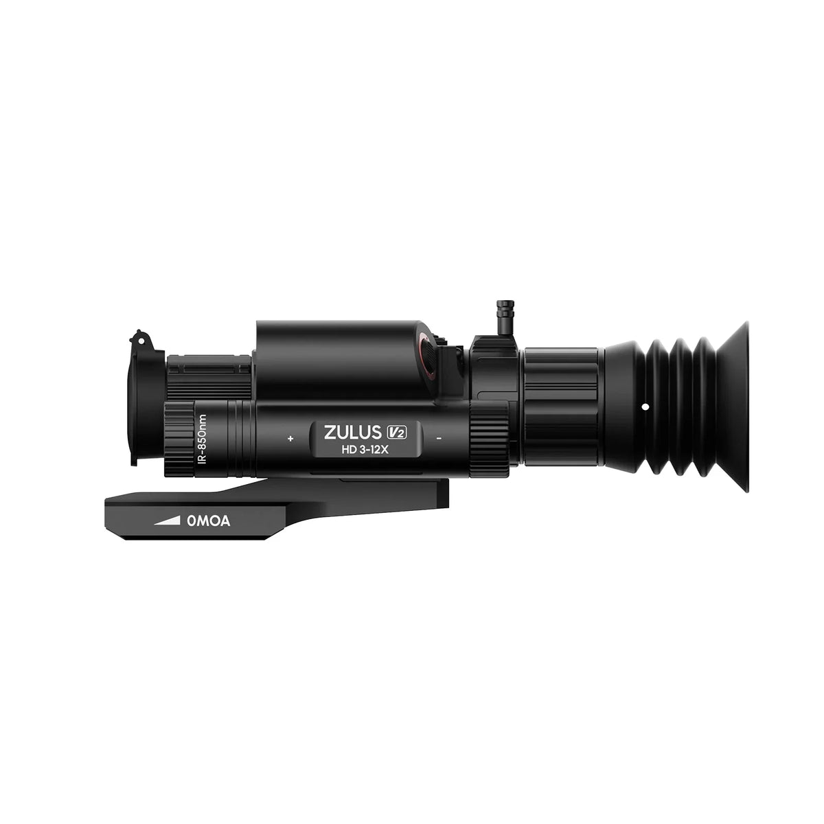 ZULUS HD V2 3-12X Digital Night Vision Scope With Laser Rangefinder and Ballistic Calculator
