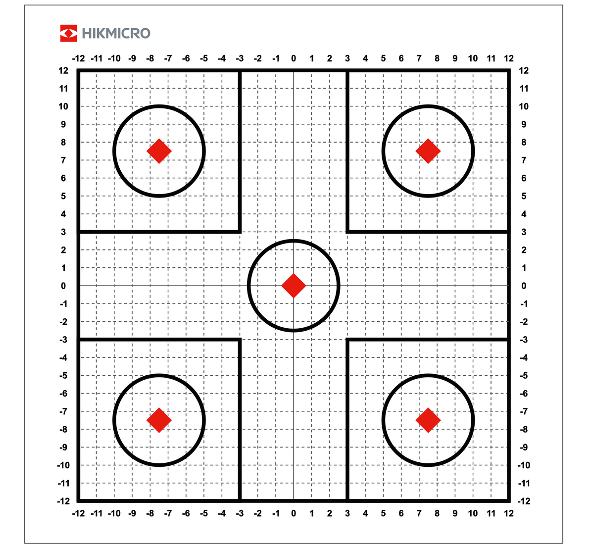 HIKMICRO Zero Targets for Thermal Scopes