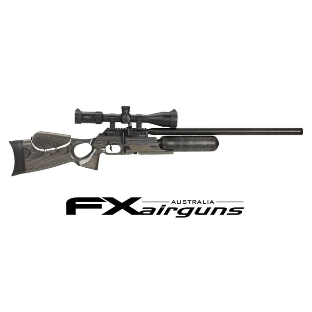 FX Crown MkII .22 Standard+: 600mm Carbon Bottle Laminate Gray