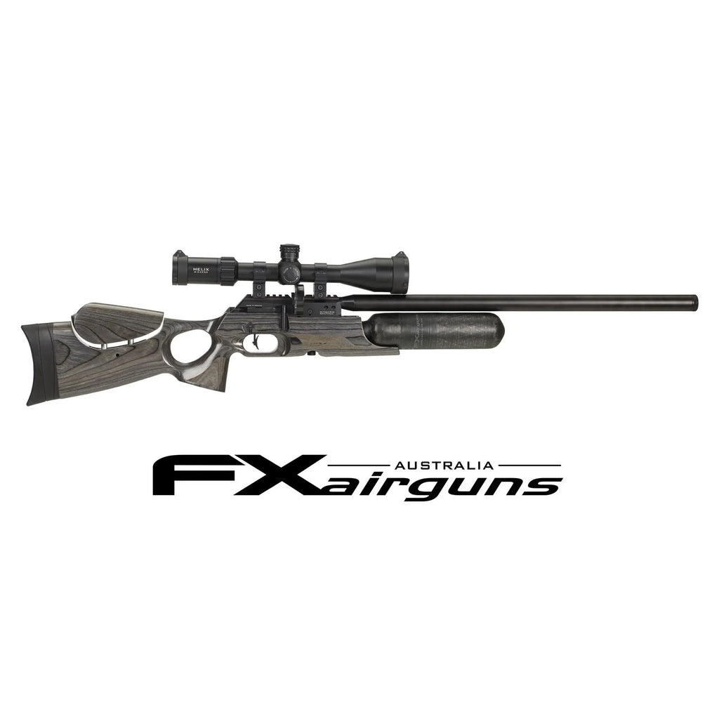 FX Crown MKII (.22, Standard+: 600mm, Carbon Fiber Bottle, Laminate Gray)