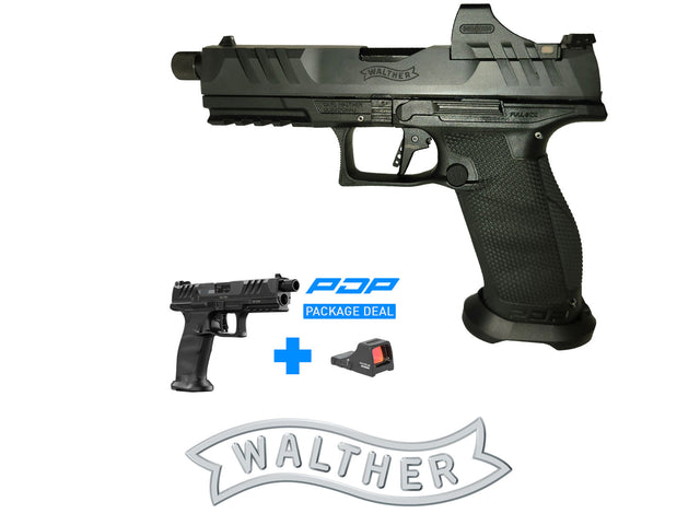Walther PDP Fullsize 5.1" Pro SD 9mm with Holosun SCS PDP Green