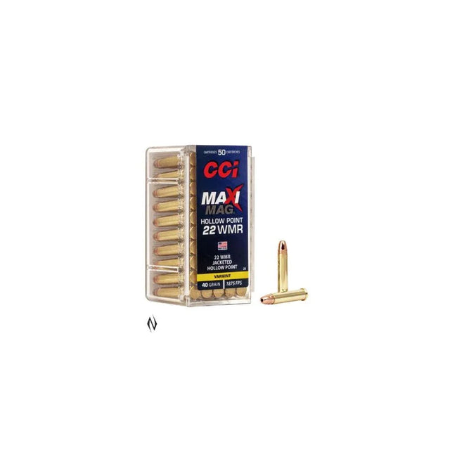 Cci 22wmr Maxi Mag 40gr Jhp 1875fps Ammunition