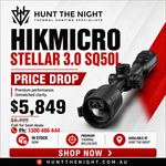 HIKMICRO Stellar SQ50L 3.0 LRF Thermal Scope