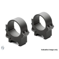 LEUPOLD QRW2 34MM RINGS MEDIUM MATTE - side view