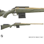 RUGER AMERICAN GEN II PREDATOR 204 RUGER 22" + MUZZLE BRAKE 10 SHOT - side view