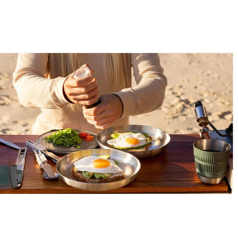 Detour Stainless Steel Plate - Hunt The Night