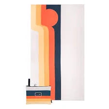 NAKIE BETTER BEER - RECYCLED SAND FREE BEACH TOWEL - Hunt The Night