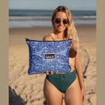 NAKIE UNDERWATER MAGIC - RECYCLED SAND FREE BEACH TOWEL - Hunt The Night