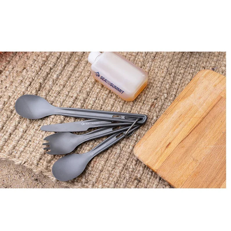 Frontier Ultralight Cutlery Set - Fork, Spoon & Knife - Hunt The Night