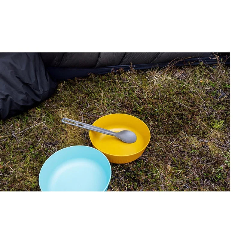Frontier Ultralight Cutlery Set - Long Handle Spoon & Spork - Hunt The Night