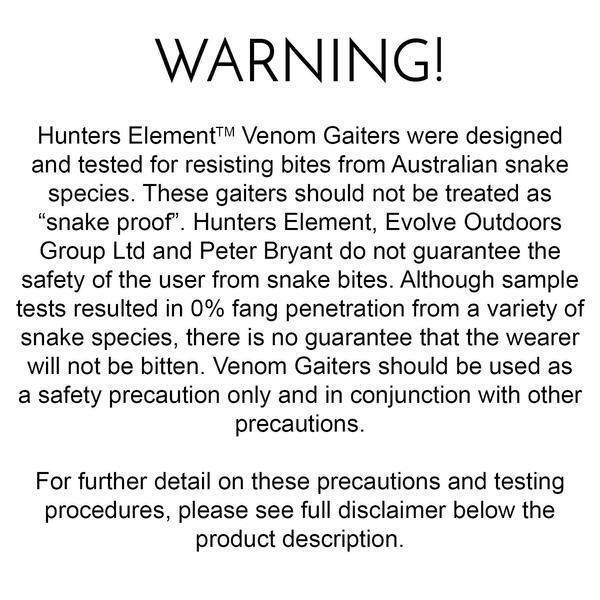 HUNTERS ELEMENT VENOM GAITER V2 SLATE - Hunt The Night