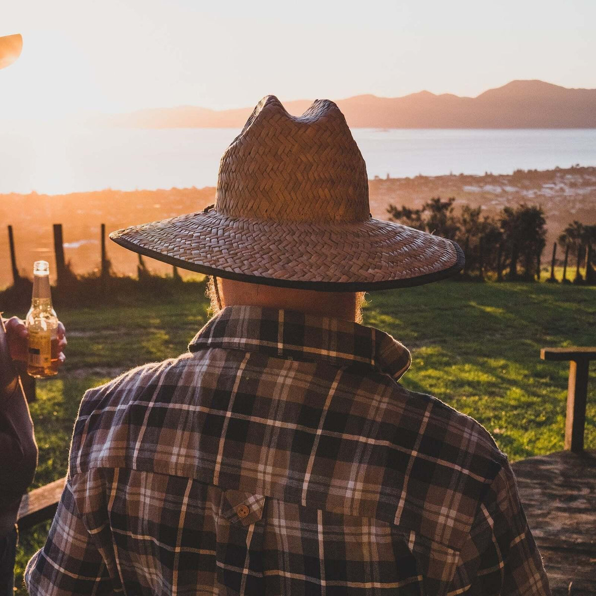 HUNTERS ELEMENT VISTA STRAW HAT CHARCOAL