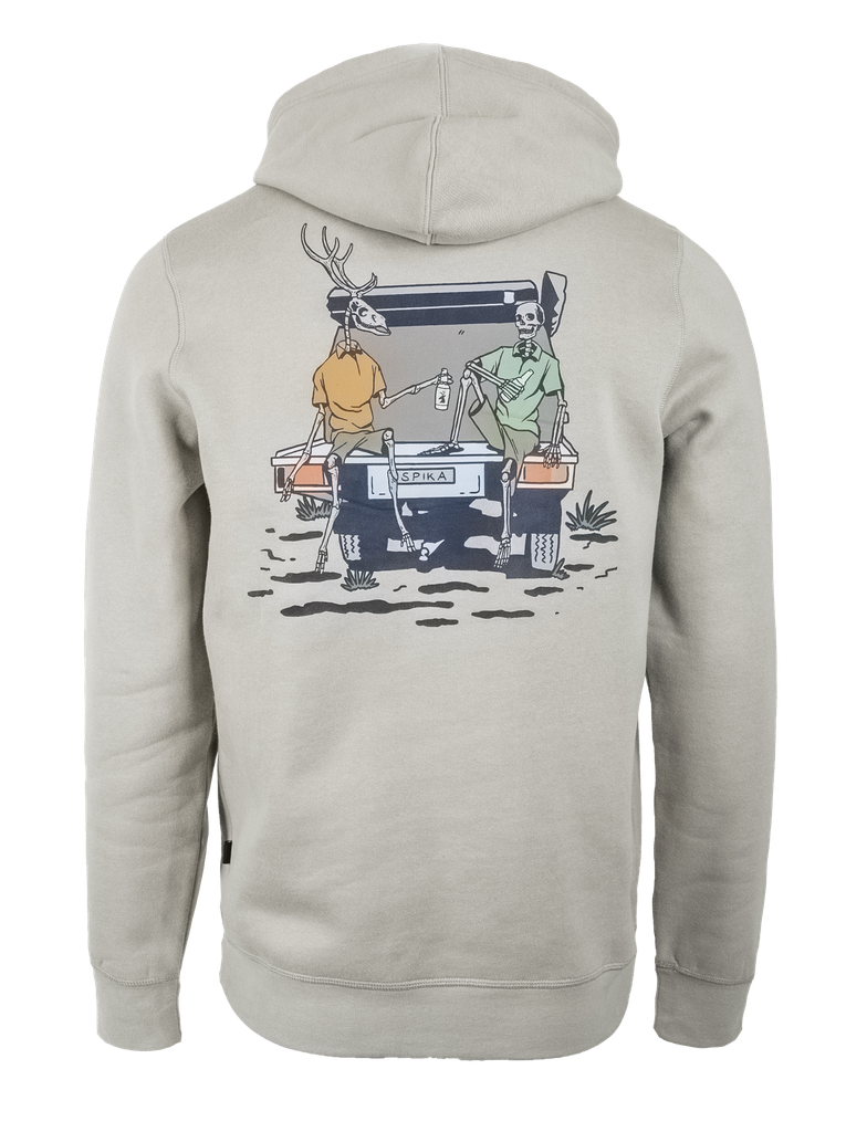 Spika Bone Collector Hoodie - Mens - Dune Green