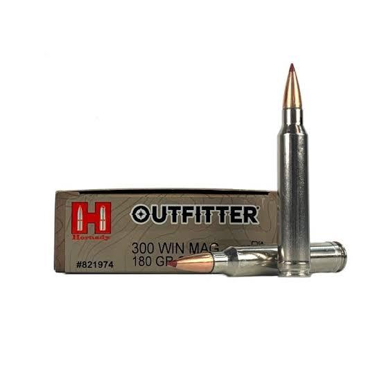 HORNADY 300 WIN MAG 180 GR OUTFITTER