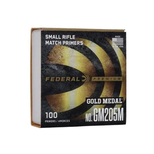 Federal Primer GM205M Gold Medal Small Rifle