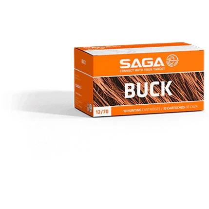 SAGA Buckshot 12ga 34gr # 9P (10 Pack) - Hunt The Night
