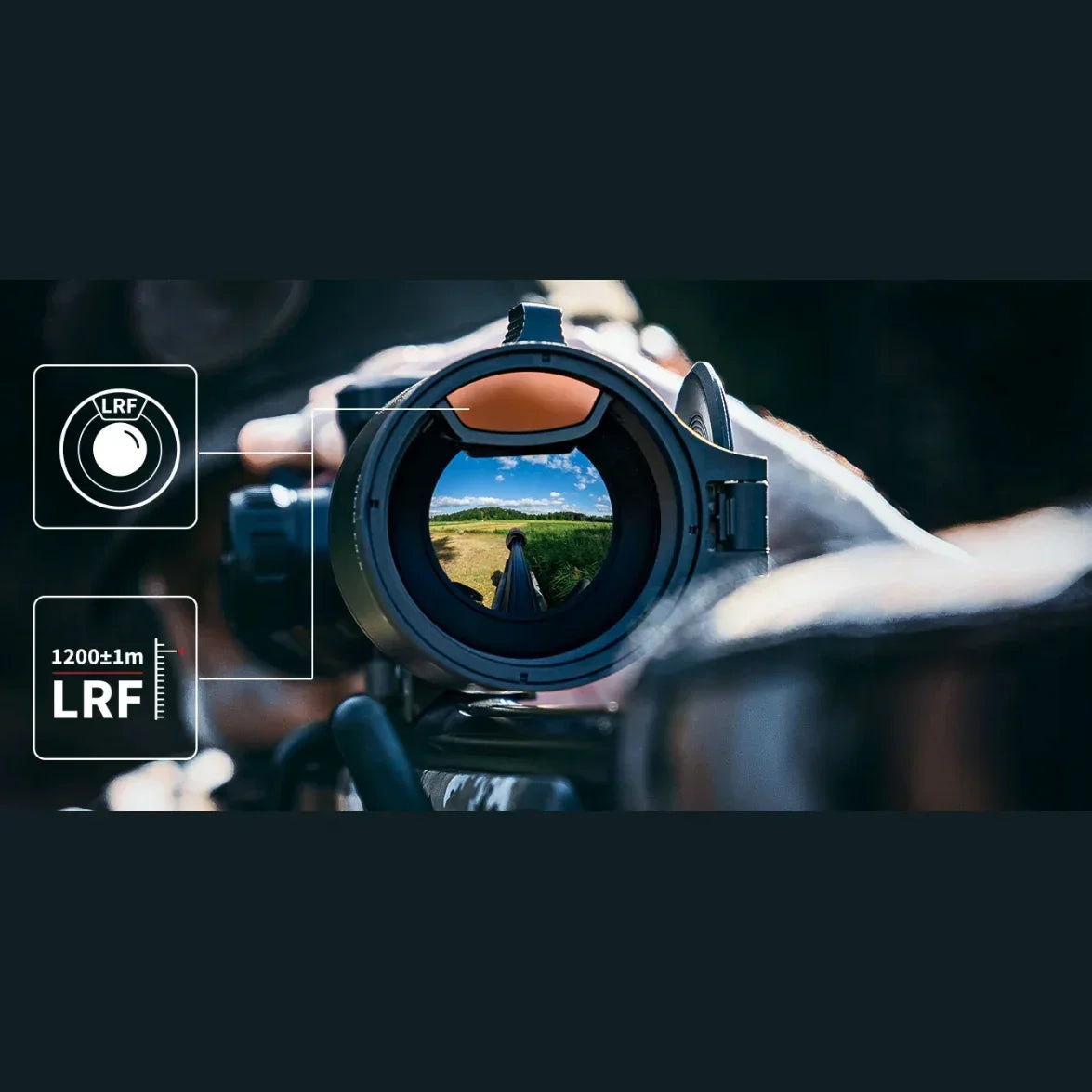 Nocpix Ace S60R LRF 1280 Thermal Rifle Scope - Hunt The Night